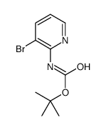 (3-溴吡啶-2-基)氨基甲酸叔丁酯结构式