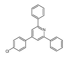 4-(4-chlorophenyl)-2,6-diphenylpyridine结构式