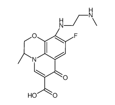 N,N'-Desethylene Levofloxacin Hydrochloride Structure