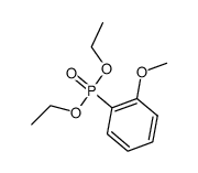 diethyl (2-methoxyphenyl)phosphonate Structure