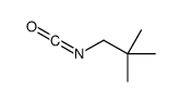 1-异氰酰基-2,2-二甲基丙烷结构式