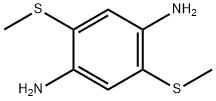 2,5-双甲基巯基苯-1,4-二胺结构式