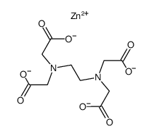 Ethylenediaminetetraacetic acid, zinc salt结构式