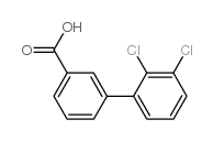 2’,3’-二氯联苯-3-羧酸结构式