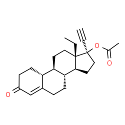 norgestrel acetate结构式
