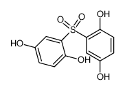 2,2',5,5'-Tetrahydroxydiphenylsulfone Structure