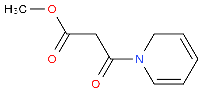 3-氧代-3-(吡啶-1(2H)-基)丙酸甲酯结构式