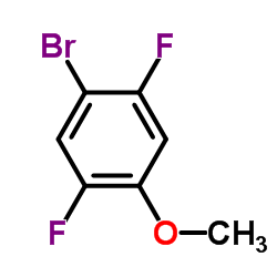 4-溴-2,5-二氟苯甲醚结构式