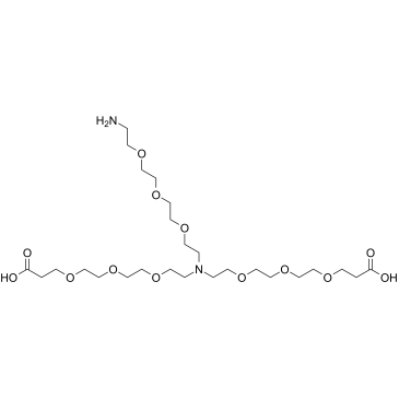 N-(Amino-PEG3)-N-bis(PEG3-acid) HCl picture