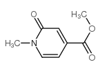 1-Methyl-2-oxo-1,2-dihydropyridine-4-carboxylic acid methyl ester Structure