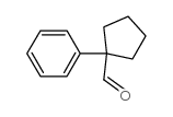 1-Phenylcyclopentanecarbaldehyde Structure