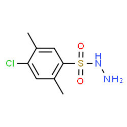 4-Chloro-2,5-dimethylbenzenesulfonohydrazide Structure
