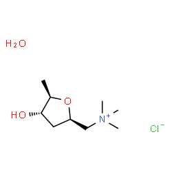 (±)-Muscarine (hydrate) Structure