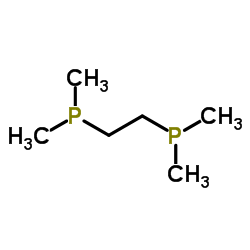 1,2-双(二甲膦基)乙烷结构式