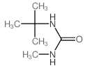 Urea,N-(1,1-dimethylethyl)-N'-methyl- Structure