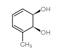 cis-(1s,2r)-3-methyl-3,5-cyclohexadiene-1,2- diol结构式