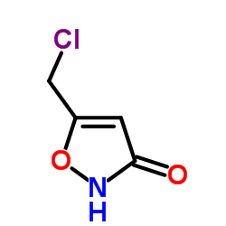 5-(Chloromethyl)-1,2-oxazol-3(2H)-one Structure