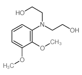 Ethanol,2,2'-[(2,3-dimethoxyphenyl)imino]di- (8CI) Structure