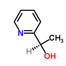 2-Pyridinemethanol, a-methyl-, (aR)- Structure