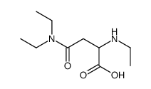 4-(diethylamino)-2-(ethylamino)-4-oxobutanoic acid结构式