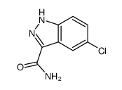 5-氯-1H-吲唑-3-甲酰胺结构式