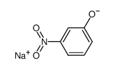 3-nitrophenol sodium salt Structure