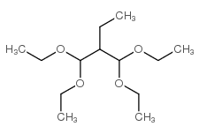 2-二乙氧基甲基-1,1-二乙氧基丁烷结构式
