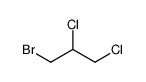 1-bromo-2,3-dichloropropane Structure