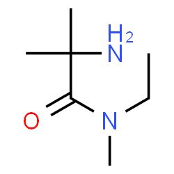 Propanamide, 2-amino-N-ethyl-N,2-dimethyl- (9CI)结构式