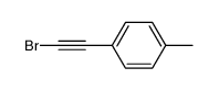 1-(2-bromoethynyl)-4-methylbenzene结构式