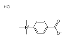 (4-carboxyphenyl)-trimethylazanium,chloride结构式