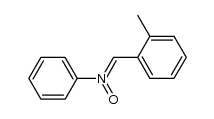 N-(2-methylbenzylidene)aniline N-oxide结构式