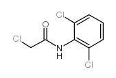 2-氯-n-(2,6-二氯苯基)乙酰胺结构式