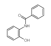 N-(2-hydroxyphenyl)benzamide结构式
