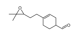 4-[2-(3,3-dimethyloxiranyl)ethyl]cyclohex-3-ene-1-carbaldehyde结构式