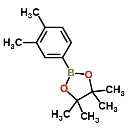 3,4-二甲基苯硼酸频呐醇酯结构式