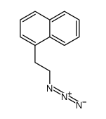 1-(2-azidoethyl)naphthalene结构式