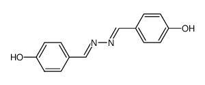 p-hydroxybenzaldehyde azine Structure