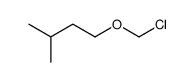1-chloromethoxy-3-methyl-butane Structure