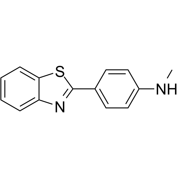 2-(4'-甲基氨基苯基)苯并噻唑图片