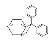 1-Azabicyclo[2.2.2]oct-4-yl(diphenyl)methanol Structure