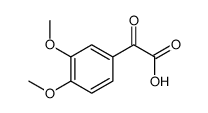2-(3,4-dimethoxyphenyl)-2-oxoacetic acid结构式