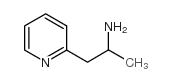 1-(吡啶-2-基)丙烷-2-胺结构式