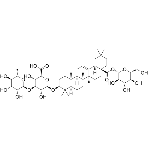 牛膝皂苷I结构式
