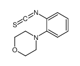 2-吗啉异硫氰酸苯酯结构式