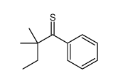 2,2-dimethyl-1-phenylbutane-1-thione结构式