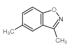 1,2-BENZISOXAZOLE, 3,5-DIMETHYL- Structure