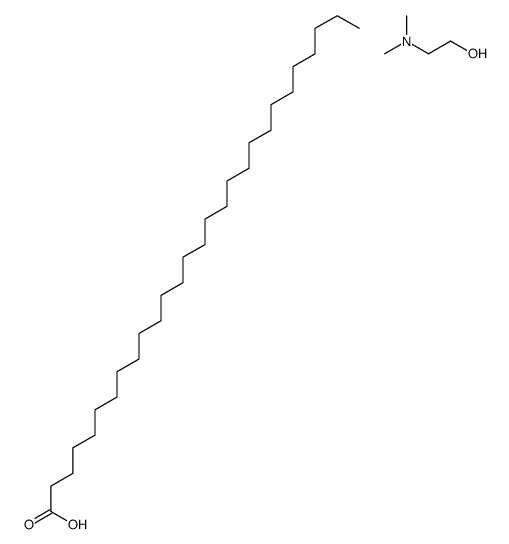 2-(dimethylamino)ethanol,octacosanoic acid Structure