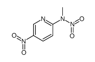 2-Pyridinamine,N-methyl-N,5-dinitro-(9CI) Structure