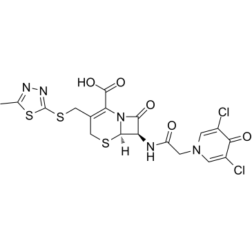 头孢西酮结构式